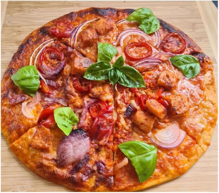 Seriously Low Carb Pizzas | 9 Inch | Multipack of 6 | Keto | Low Carb | Low Sugar | High Protein | No Compromise (Spicy Chicken, x6 Pizza's)