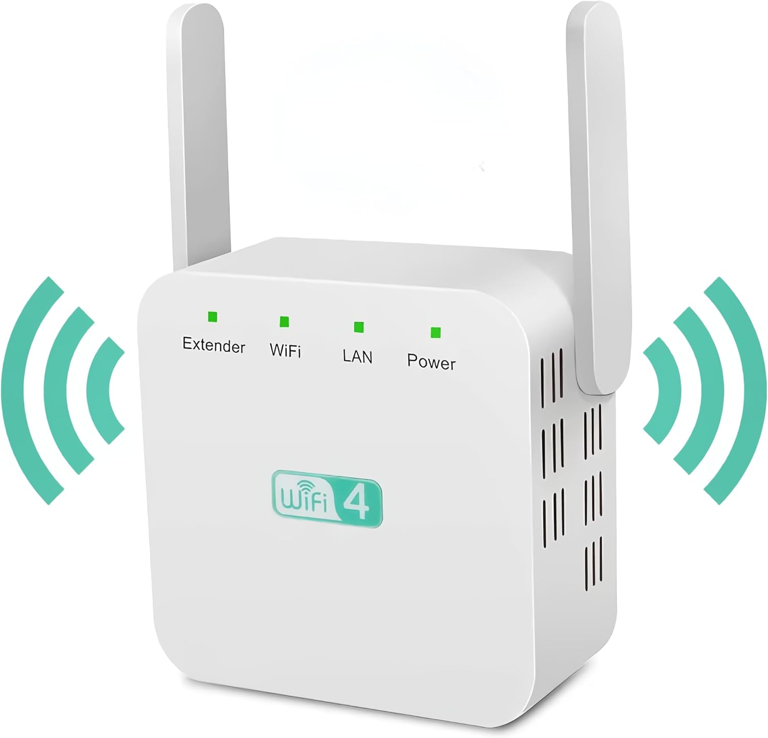 Net Boost, Netboost WiFi Extender 2024, WiFi Booster Signal Booster, WiFi Range Extender 300Mbps, 7998 Sq.ft Long Range Internet Extender WiFi Booster for Home 360° Full Coverage