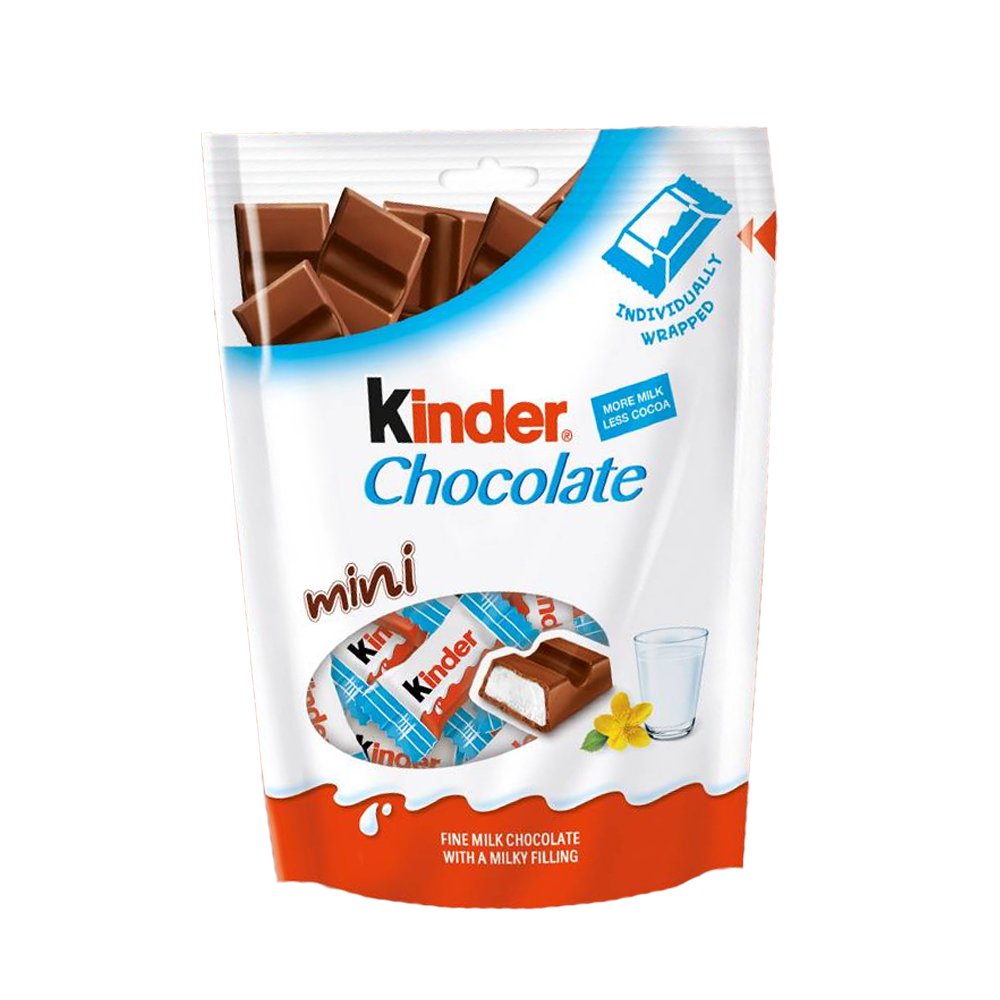 Kinder Mini Chocolate Pouch 108g
