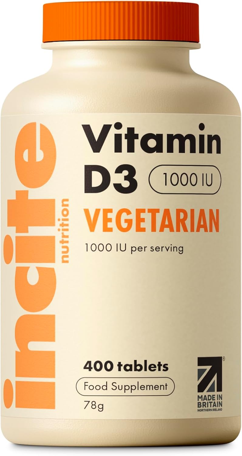 Vitamin D 1000iu - 1+ Year Supply - High Strength 400 Easy Swallow Tablets - One a Day High Strength Cholecalciferol VIT D3 - Vegetarian Supplement - Microtablets - Made in UK