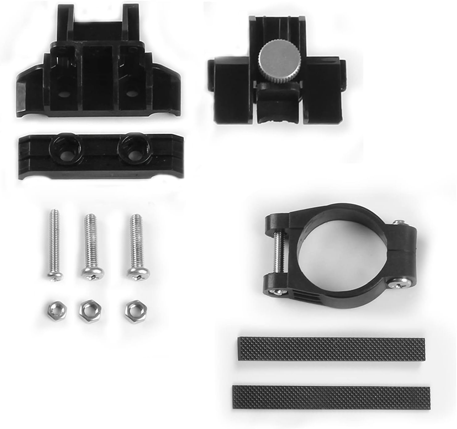 MEILAN Bike Mounting Bracket Cuteye Bike Taillight, Bicycle Light Holder Saddle Bag Fixed Plastic Sheet & Connect Plastic