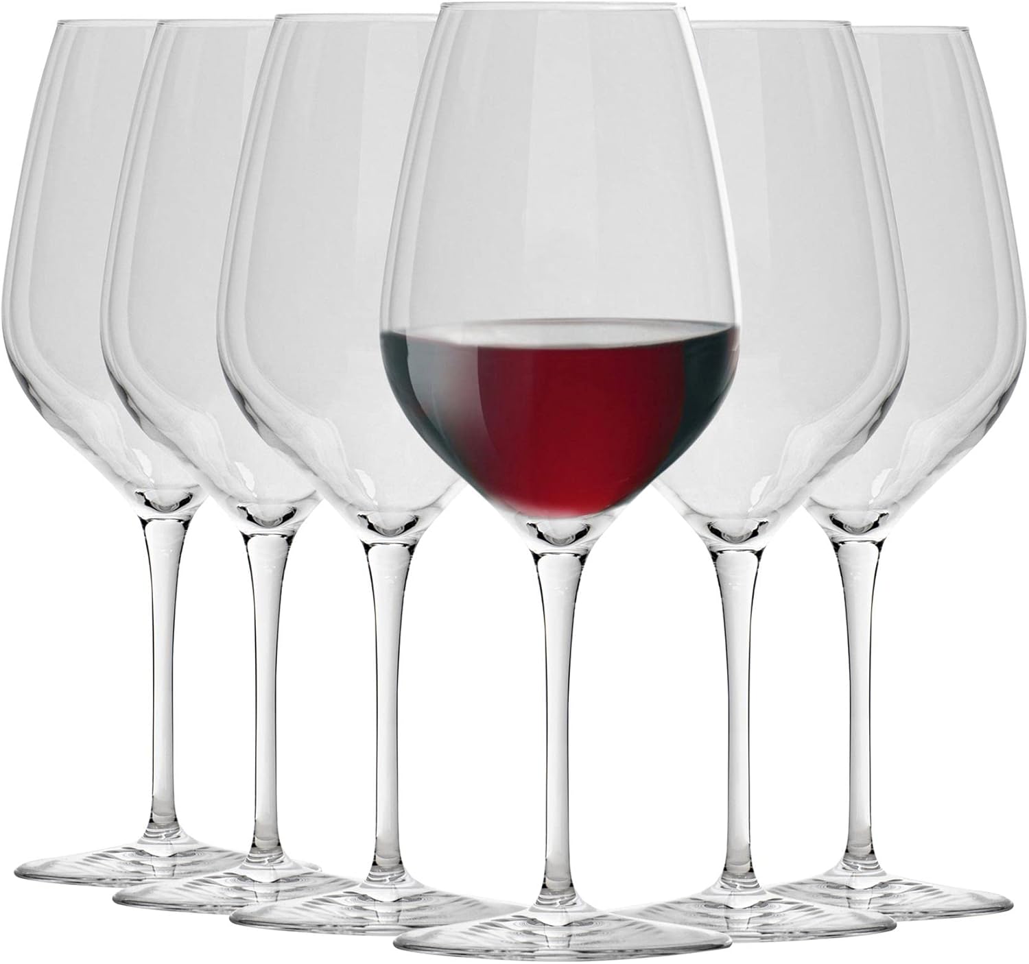 Bormioli Rocco Inalto Tre Sensi Large Wine Glasses Set - 550ml - Pack of 12