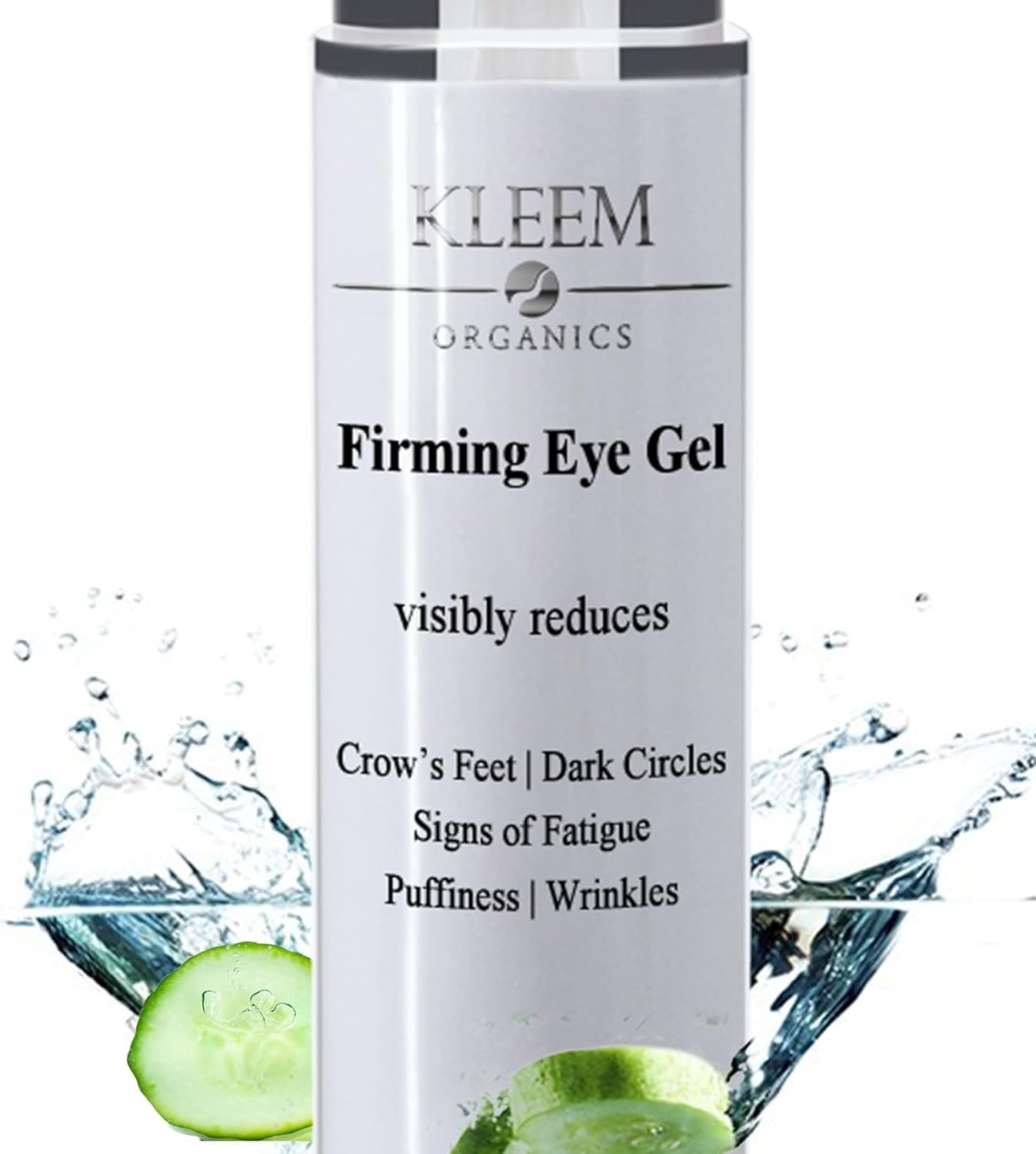 Anti Wrinkle Eye Gel for Dark Circles & Puffy eyes with Peptides and Niacinamide that Reduces Eye Bags, Crow's Feet, Fine Lines & Sagginess - Natural & Organic Under Eye Gel for Wrinkles - 15ml