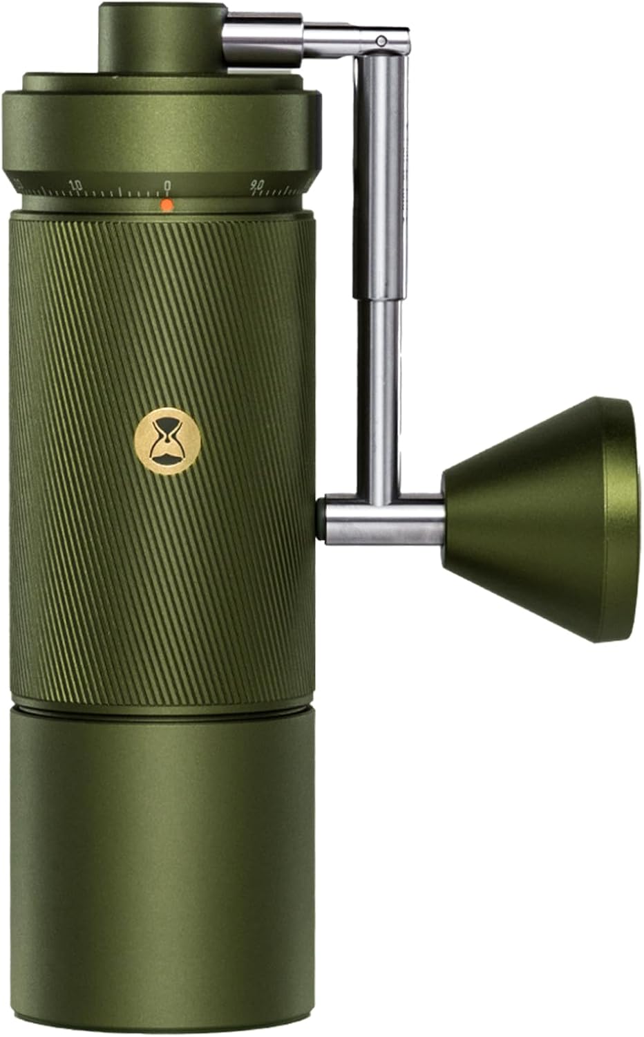 TIMEMORE Manual Coffee Grinder Chestnut S5 Pro Capacity 30g Household Hand Coffee Grinder High-precision External Adjustment Scale for Travel/Camping, Green