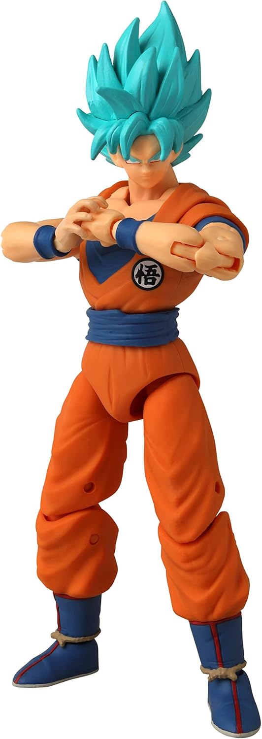 Dragon Stars Series - Dragon Ball Super - Super Saiyan Blue Goku (Ver. 2), 6.5" Action Figure