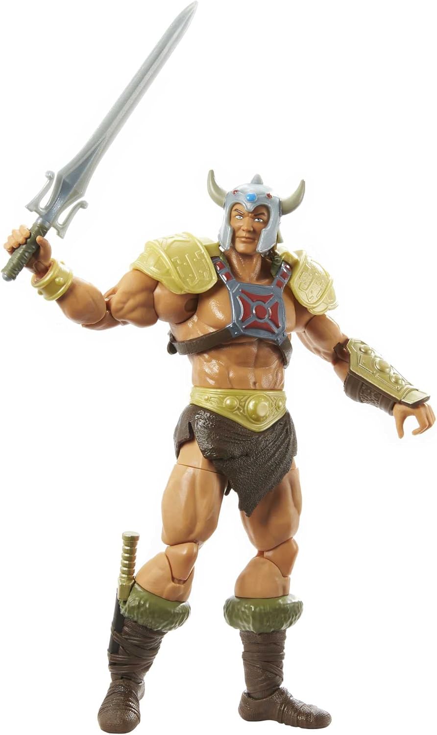 Masters of the Universe Masterverse New Eternia He-Man Action Figure with Accessories, 7-inch Motu Collectible Gift for Fans 6 Years Old & Up