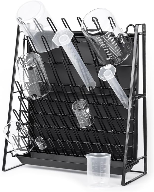 Inevibe Drying Rack Stand for Lab Glassware and Bottles