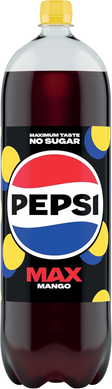 Pepsi Max Mango No Sugar Cola Bottle 2L