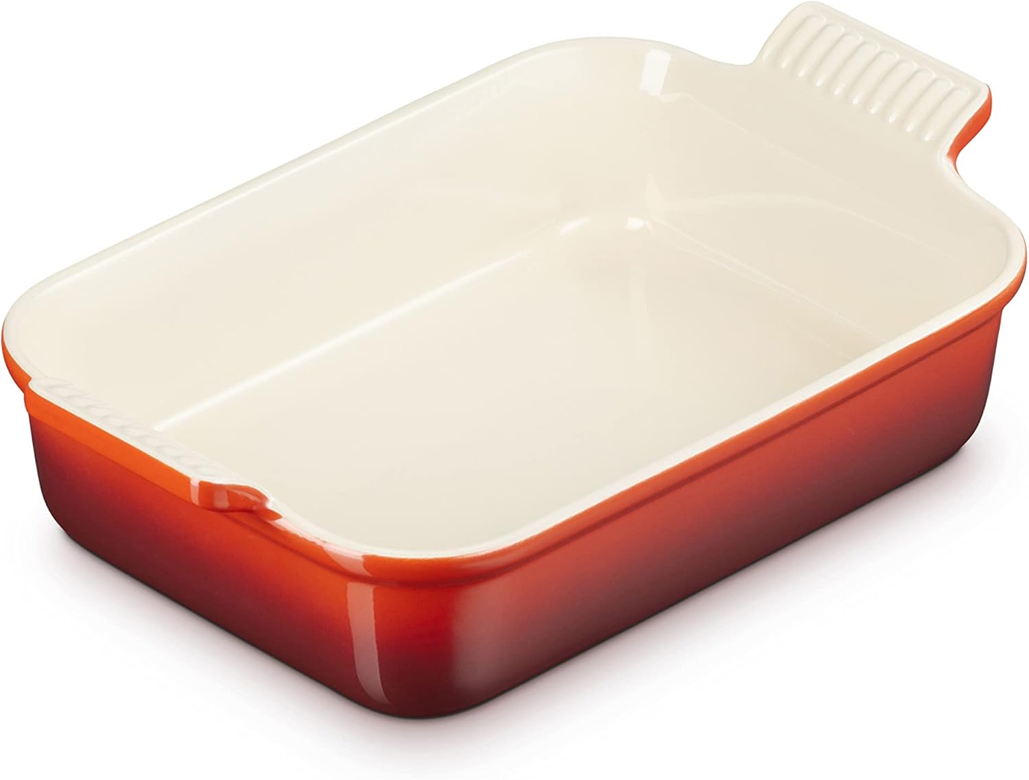 Le Creuset Heritage Rectangular Dish, Stoneware, 26 cm, 2.4 litres, Cerise, 71102260600001