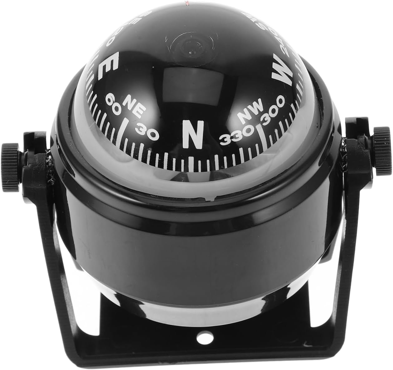 SUPVOX Car for Boats Marine Compass for Boats Digital Compass for Car Boat Accessories Dash Compass Boat Navigation Electronic Switch Black Plastic