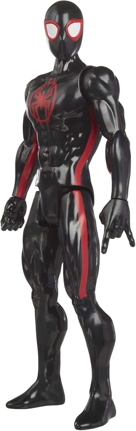 Marvel Spider-Man Miles Morales Toy, 12-Inch-Scale Spider-Man: Across The Spider-Verse Action Figure, Ages 4 and Up