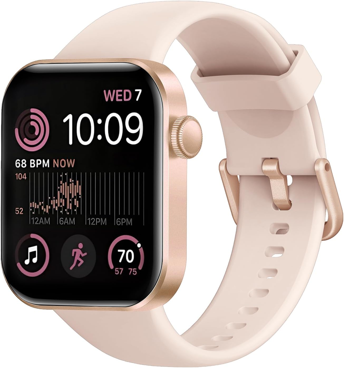 Smart Watch for Women Men Answer/Make Call,1.85"HD Screen Fitness tracker with Step Counter,140+ Sport Modes Smartwatch with Heart Rate Sleep Monitor,IP68 Waterproof Activity Tracker for Android iOS