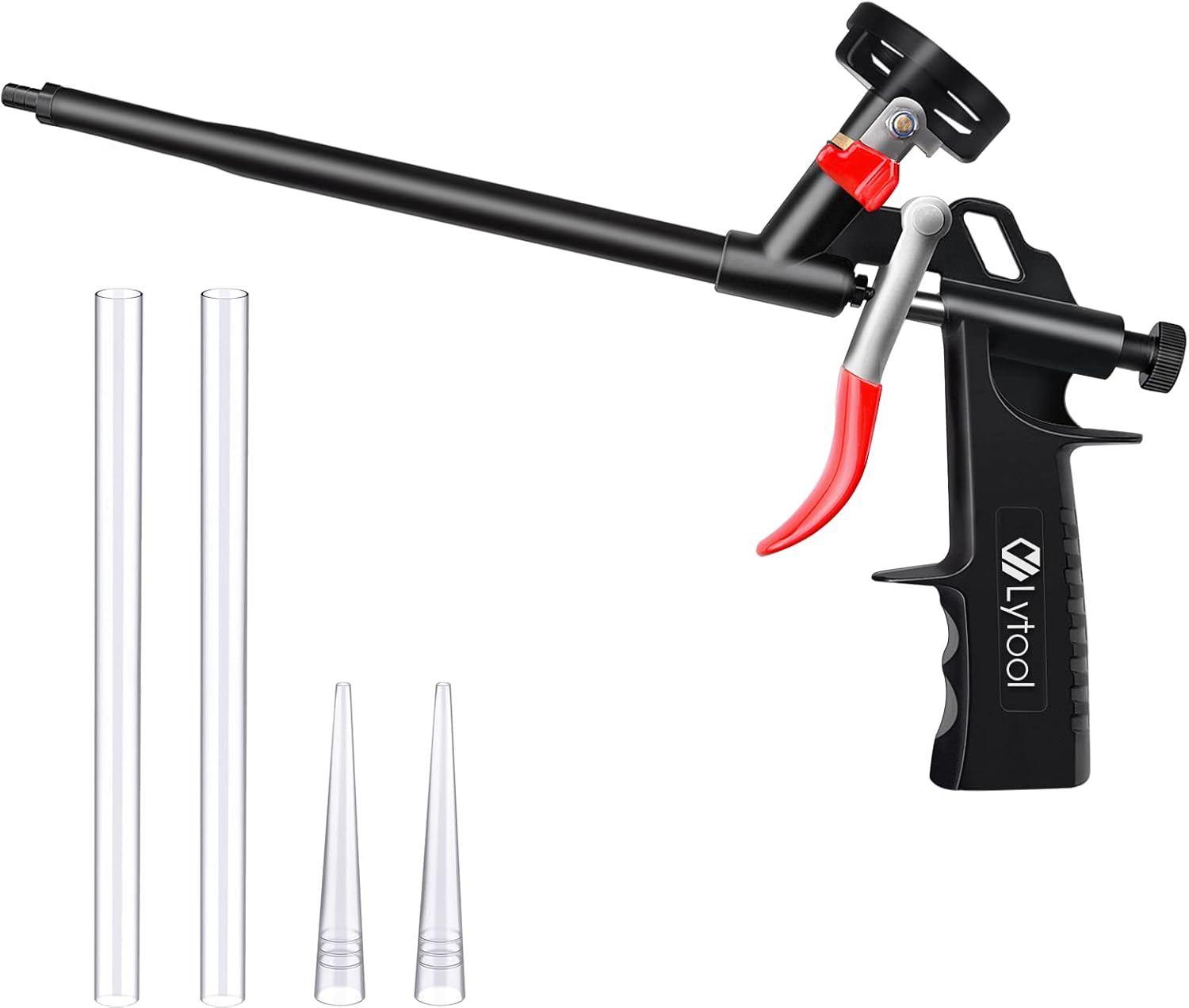 Foam Gun, Lytool Expanding Foam Gun, Professional Foaming Gun Insulation Spray Application Applicator Caulking Gun for Filling, Sealing