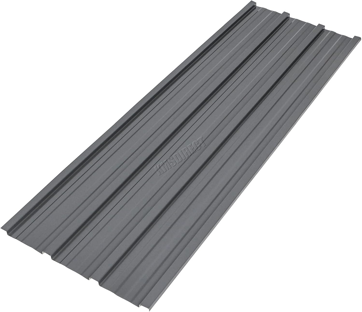 BIRCHTREE 16x Roof Sheets Corrugated Garage Shed Side Panels Metal Roofing Covers Carport Greenhouse1080X426MM RSS01 Grey