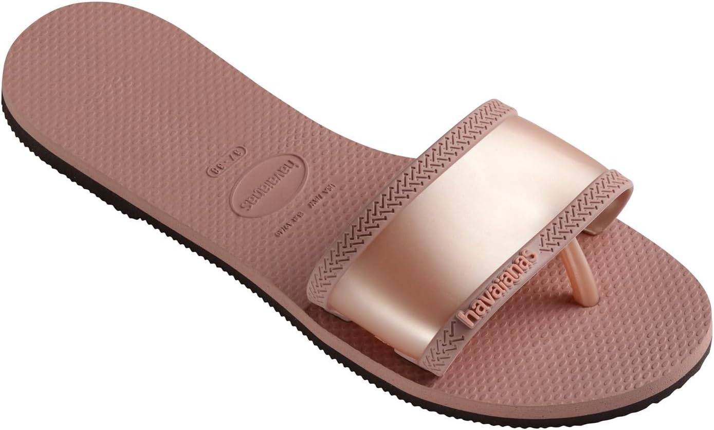 Havaianas You Angra Crocus Rose 33 34 Flip Flops Womens