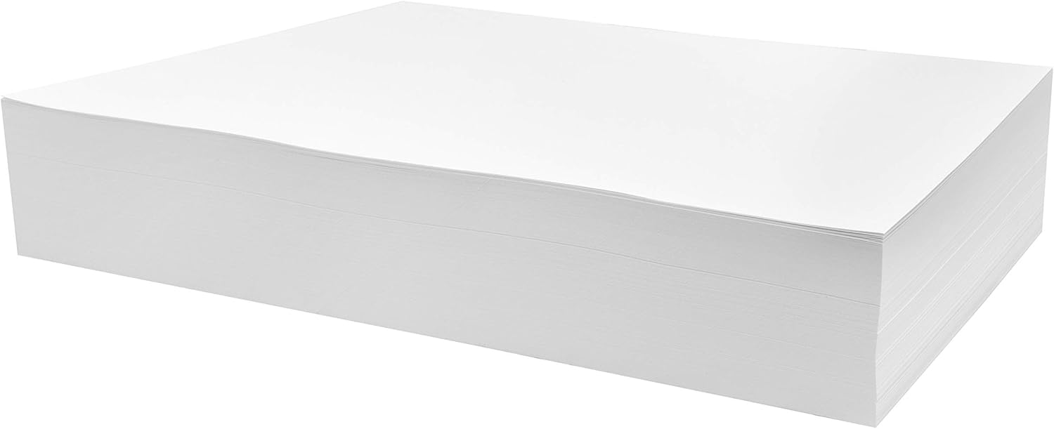 UCreate Watercolor Paper, White, Bulk, 90 lb., 12" x 18", 250 Sheets