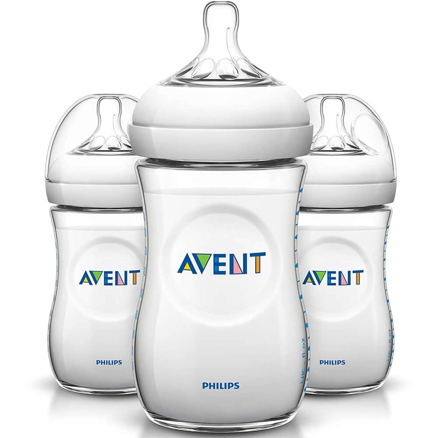 Philips Avent Natural Baby Bottle (Pack of 3)