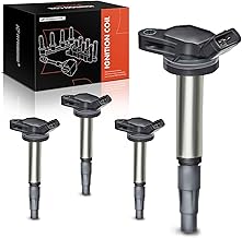 A-Premium Engine Ignition Coil Packs Compatible with Lexus CT200H 2011-2016 Toyota Corolla 2009-2017 Prius Scion IM XD 1.8L 4-PC Set