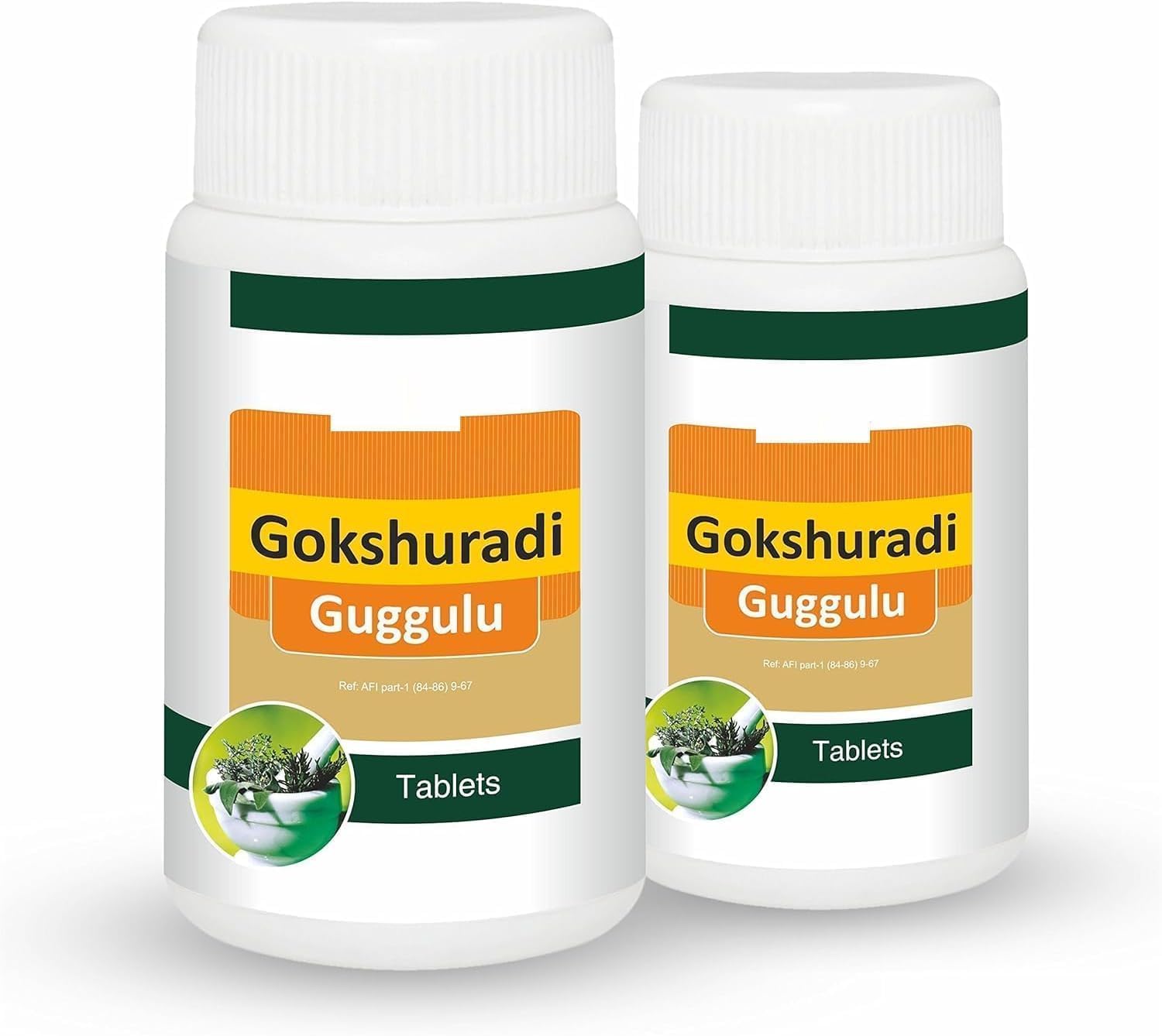RV Gokshuradi Guggulu - 80 Count (Pack of 2)