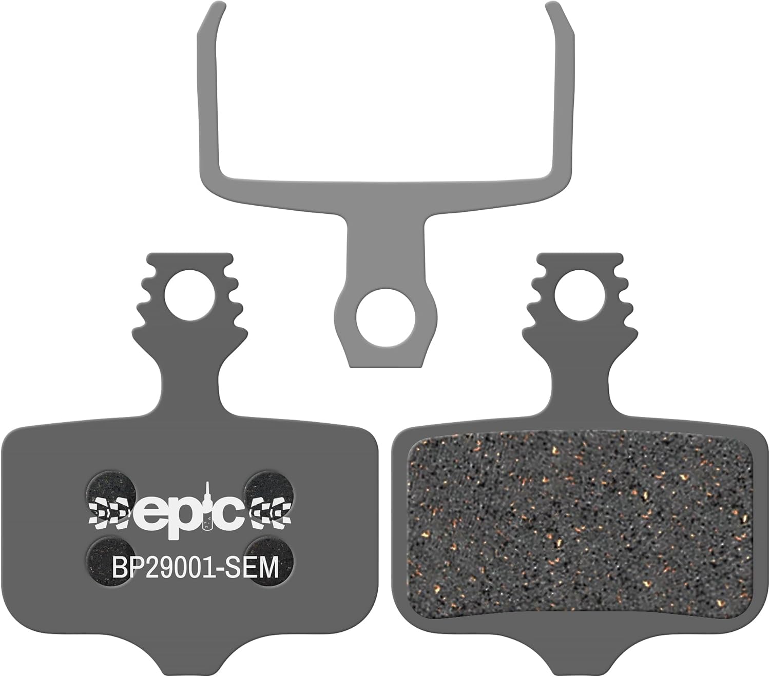 epic Disc Brake Pads for SRAM Rival, RED, Apex, Force, Level T/TL/TLM, XX Brakes | Organic, Semi-Metallic, Sintered, Ceramic, E-Bike Options | Quiet, Durable, High-Performance | 1 Set