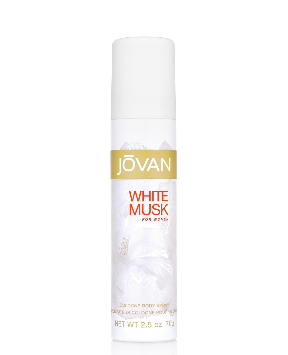 Jovan White Musk Body Spray, Enticing Body Spray for Women, Vegan Formula, 2.5oz