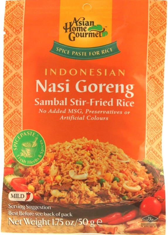 ASIAN HOME GOURMET Spice Paste for Indonesian Nasi Goreng Sambal Fried Rice 50 g