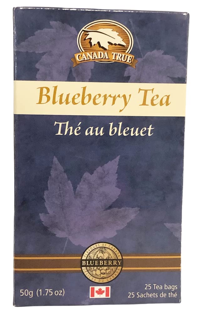 CANADA TRUE premium Ceylon Tea -25 Tea Bags 50g (BLUEBERRY TEA)