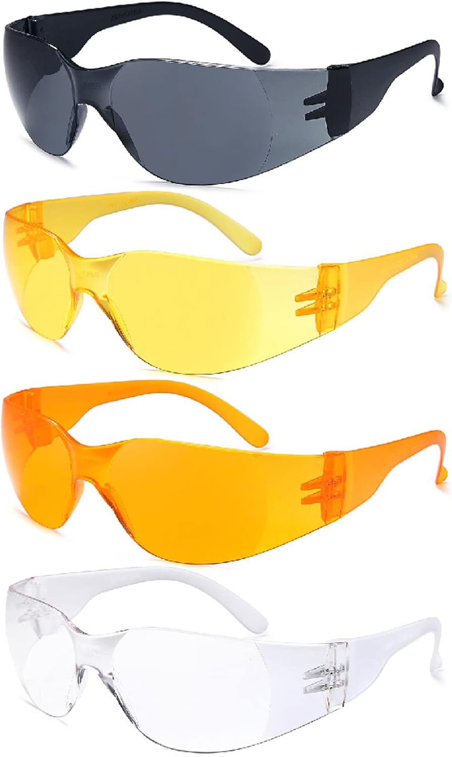 Gamma Ray Full Lens Magnification Reading Safety Glasses Readers