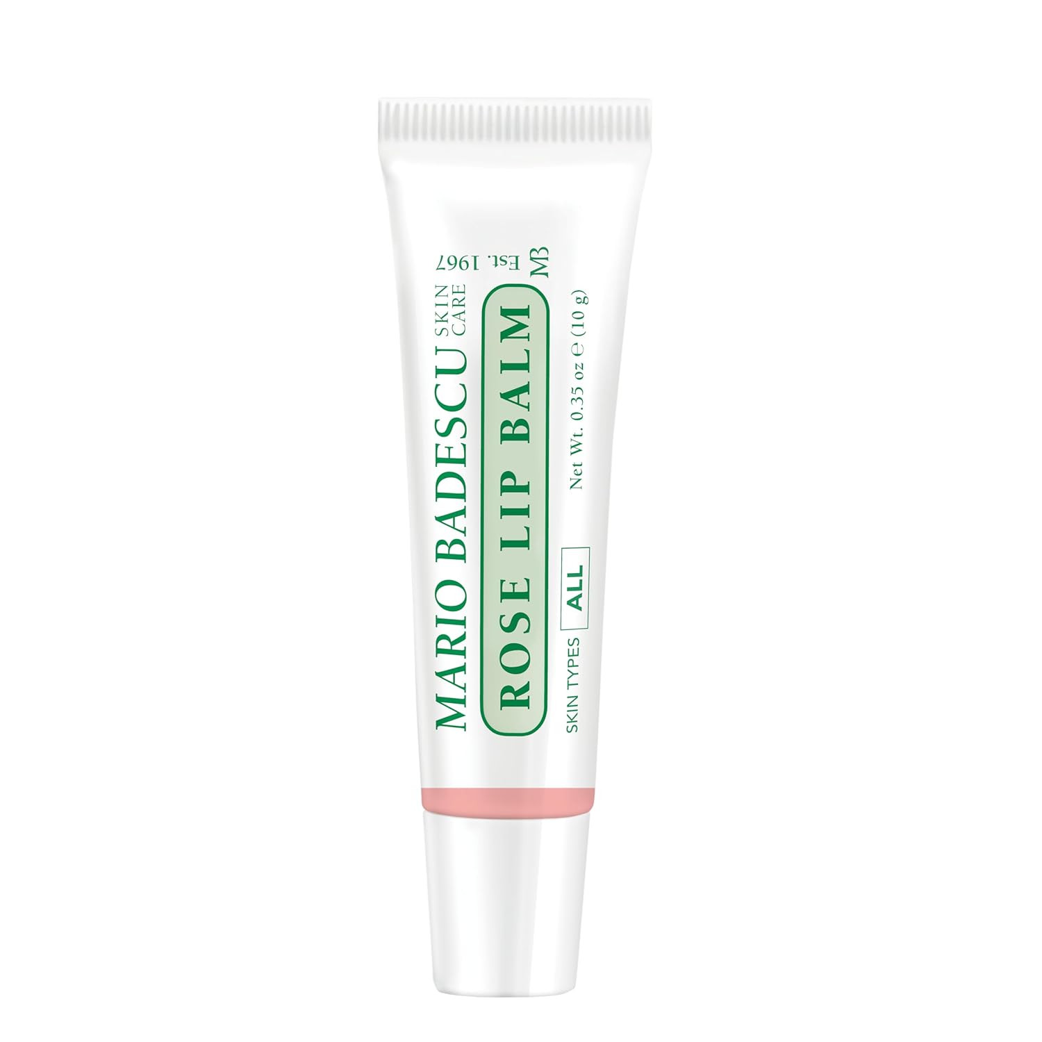 Mario Badescu Moisturizing Lip Balm for Dry Cracked Lips, Infused with Coconut Oil and Shea Butter, Ultra-Nourishing Lip Care Moisturizer for Soft, Smooth and Supple Lips