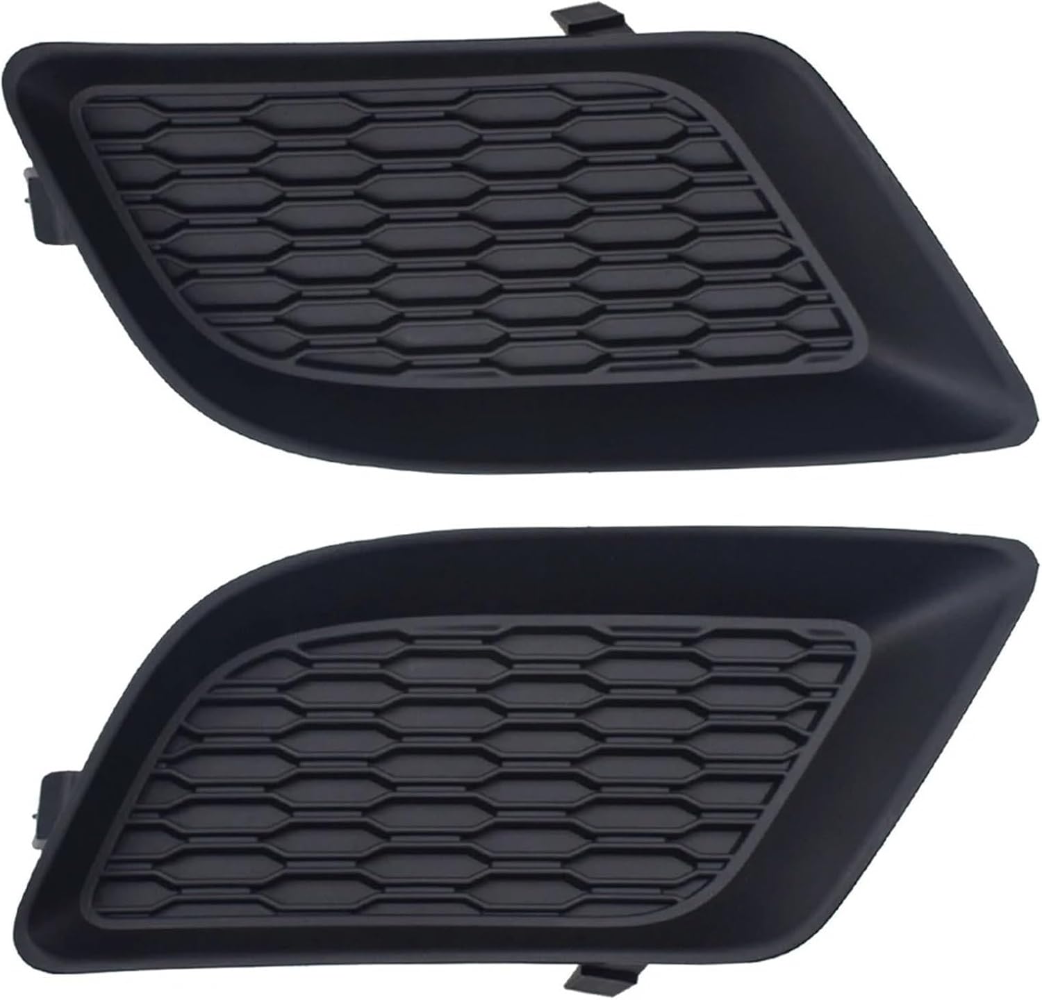 Front Bumper Fog Light Grill Cover For Dodge For Charger 2011 2012 2013 2014 68092571AA 68092570AA Matte Black Car Front Bumper Fog Light Grille Cover