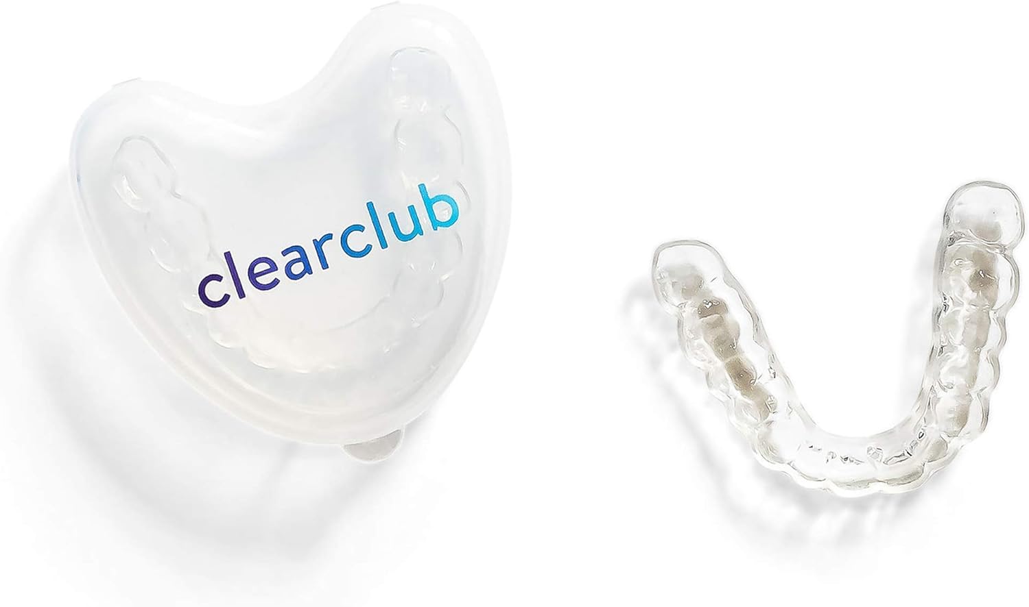 ClearClub | Custom Dental Night Guard for Bruxism, Teeth Grinding & Clenching, Relieve Soreness in Jaw Muscles | 2mm Upper Guard | 1 Guard Kit