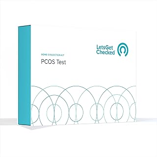 LetsGetChecked - PCOS Test | Check Your Levels of Hormones, Some of which are associated with Polycystic Ovary Syndrome | Home Sample Collection Kit | Online Results in Approx 2-5 Days