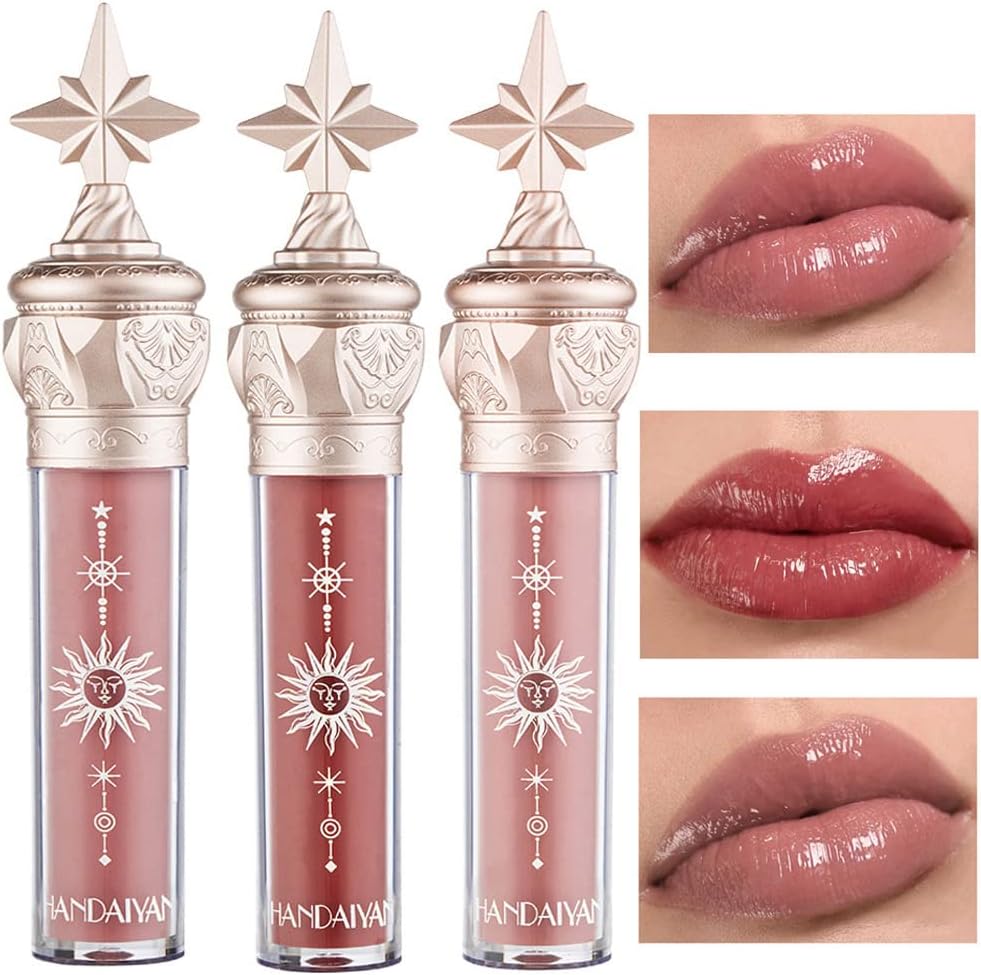 Tinted Lip Balm - Mirror Gloss Lip Stain/Lip Plumper Gloss/Moisturizin Nude Lipstick Liquid Lipsticks (Oat-Semi-Sheer, 708)