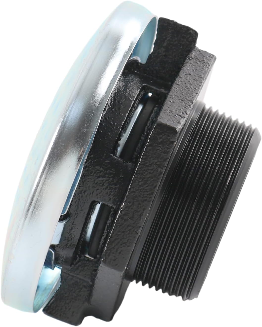 Transfer Tank Vented Cap w/Threaded Neck, Venting Pressure Tank Cap with 2 Inch Base, Diesel Fuel Tank Cap Fit for Diesel Transfer Tank, Fuel Transfer Tank & Vented Fuel Storage Tank