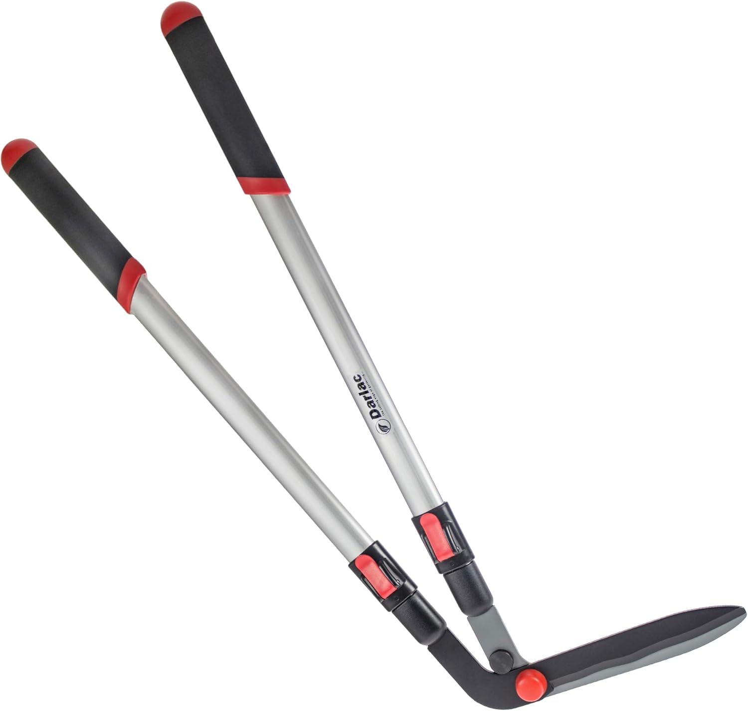 Darlac Telescopic Edging Shear – Garden Lawn Edging Shears with Extendable Handles & Razor-Sharp Blade – Adjustable to Any Gardener's Height – Lightweight Approx 1.2kg – Ideal for Trimming Lawn Edges