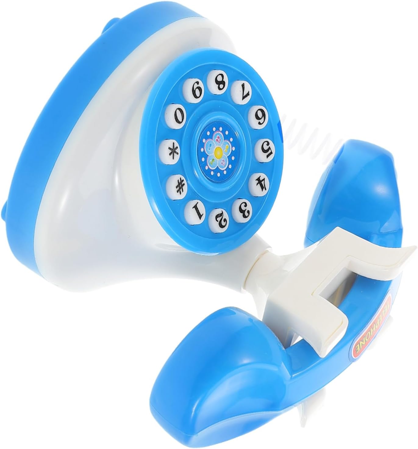 COSMEVIVI Educational Boys and Girls Phone Toy Vintage Corded Mini Phone Fidget Toy Microphone Role Play for Toddlers Pretend Play