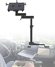 Truck Laptop Mount Fit for Ford F150, F350, F250, F550 Vehicle Car Computer Stand for Laptop up to 17"