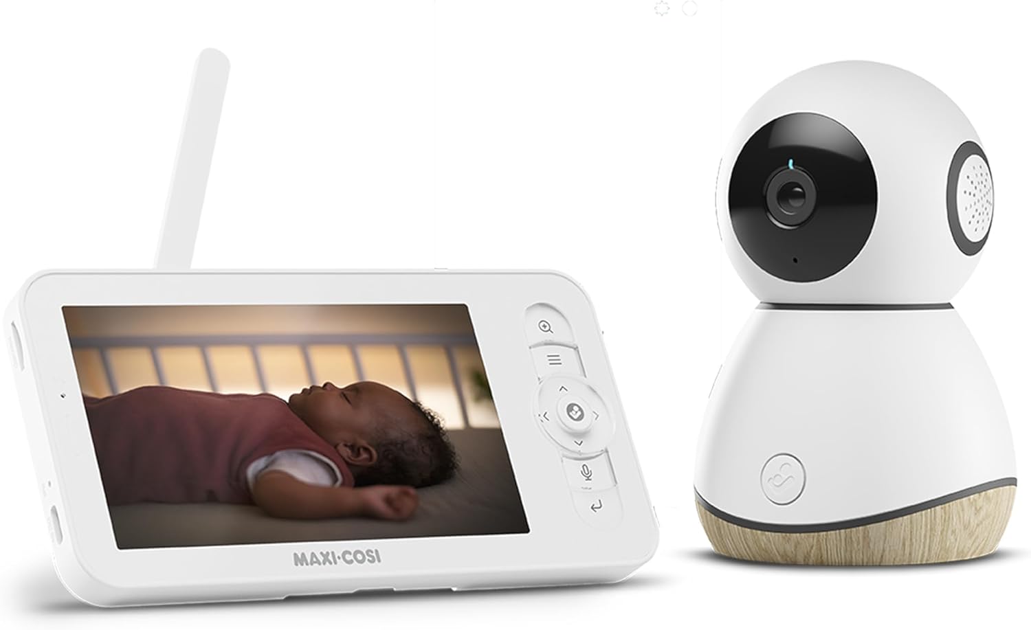 Maxi-Cosi See Pro Baby Monitor, Smart Baby Monitor Camera with App, Video Baby Monitor, Cry Translator, Automatic Motion Detection, Ultra HD (2K) Video, 5” Screen, Part of Maxi-Cosi Connected Home