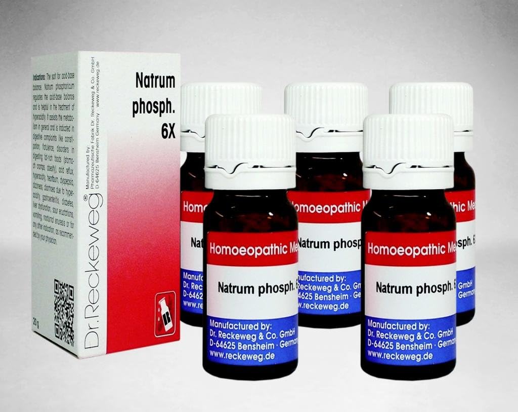 Dr. Reckeweg Dr.Reckeweg Germany Natrum Phosph 6X Pack of 5
