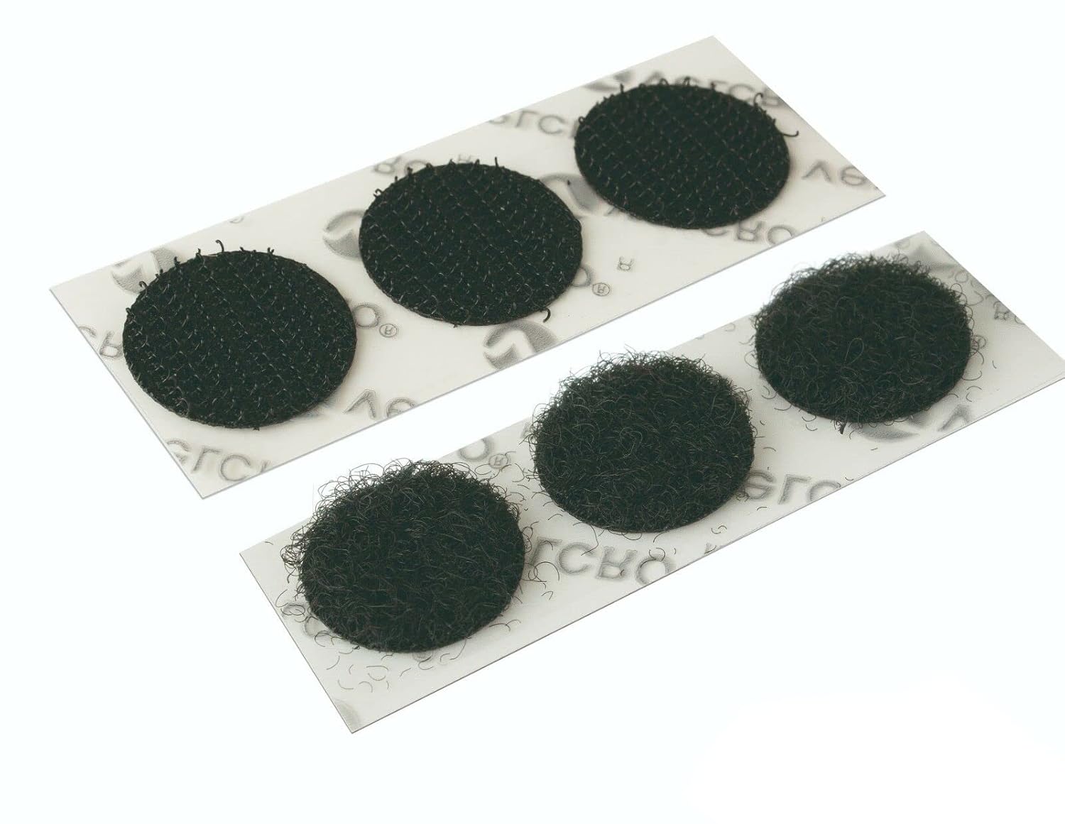 Velcro® Brand Black Stick On Coins Choice of Hook & Loop 13mm | Multiples Sent as Continuous Length