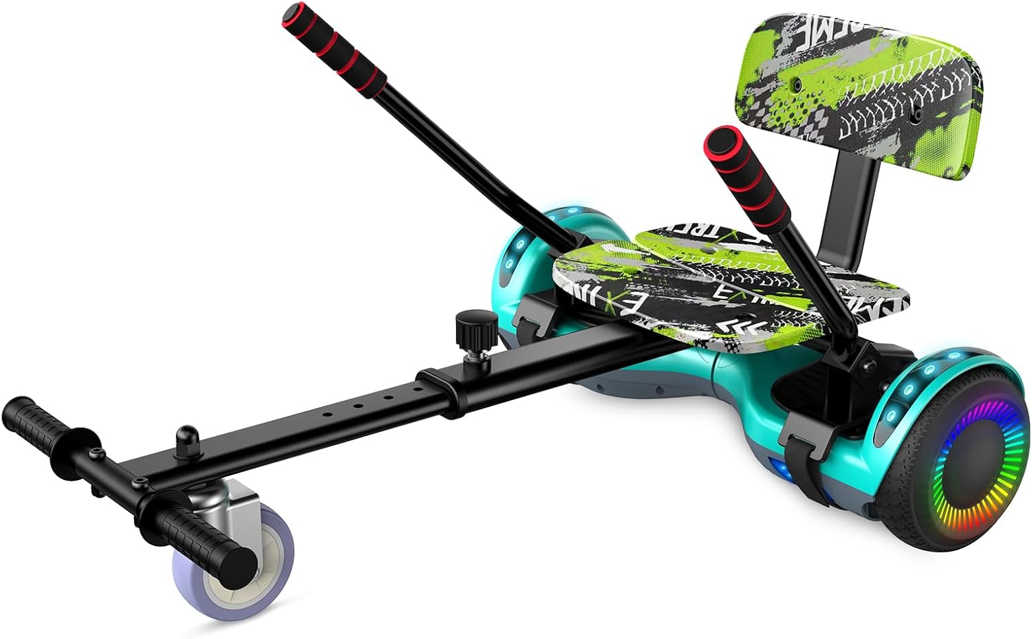 FLYING-ANT Hoverboard Attachment,Hoverboard Kart for Transforming Hoverboard Scooter into Go-Kart(Not Included Hoverboard)