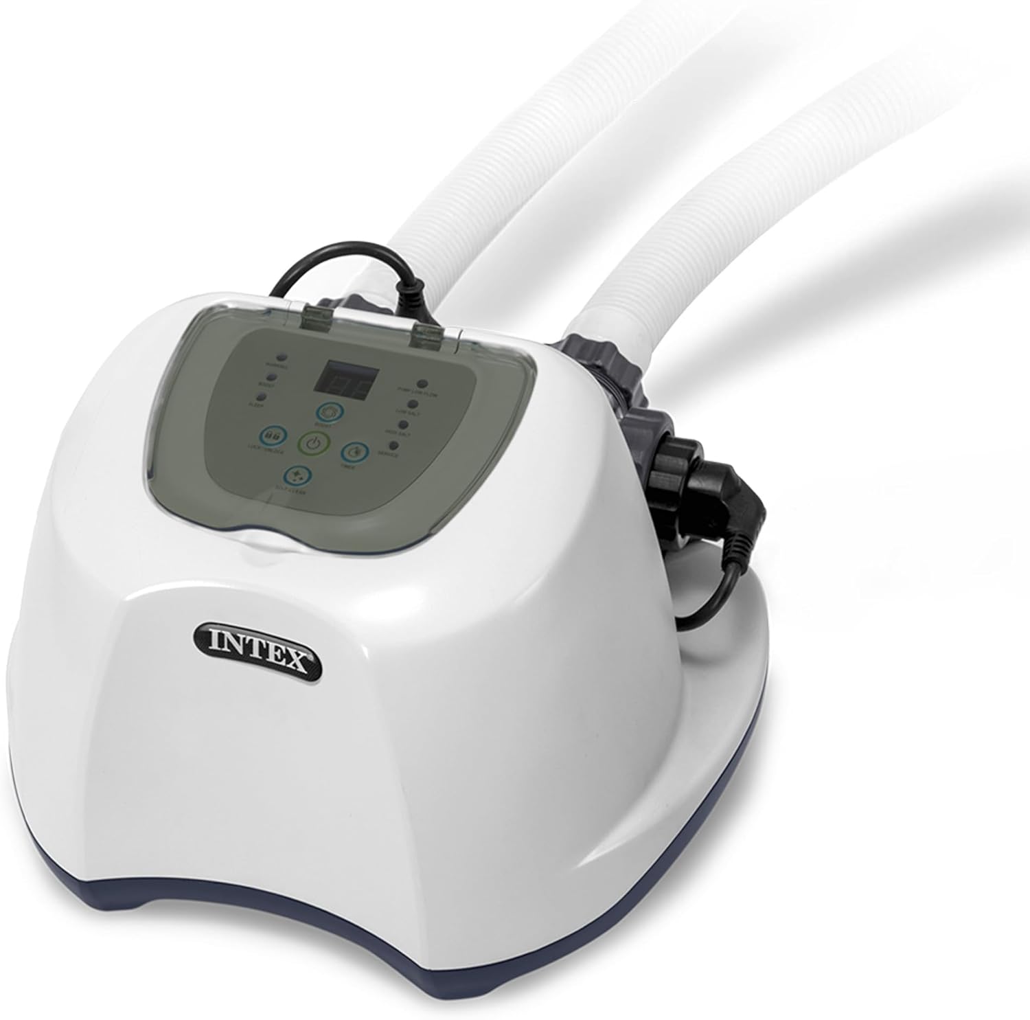 Intex QS500 Krystal Clear Saltwater Chlorine System for Above Ground Pools: Keeps Water Clean and Clear – Reduces Chemical Use – Up to 7000 Gal. Pools