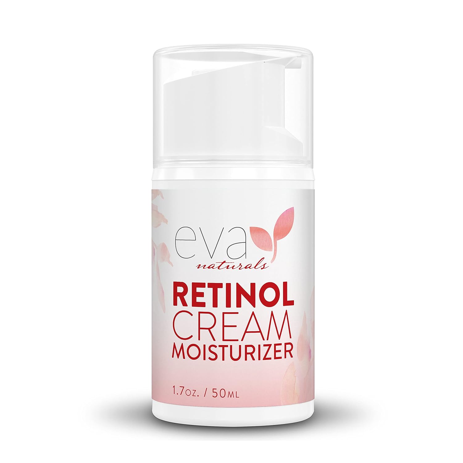 Eva Naturals Anti-Aging Retinol Cream For Face - Anti-Wrinkle Retinol Moisturizer Day & Night Face Cream With Hyaluronic Acid & Vitamin E For Women and Men - Reduce Fine Lines & Dark Spots (1.7 oz)