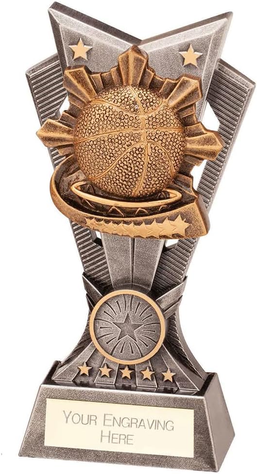 Trophy Superstore Spectre Basketball Trophy - Free Engraving - 175mm D-60x16