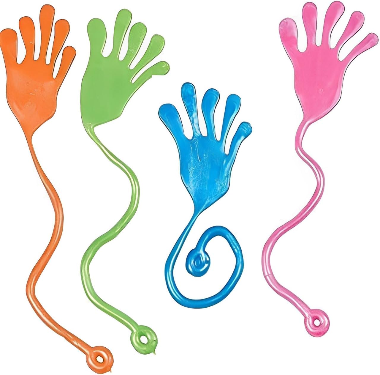 Tuko 20PCS Sticky Hands, Sticky Finger, Kids' Party Favor Sets， Fun Toys, Party Favors, Wacky Fun Stretchy Sticky Hands, Party Favors, Birthday Parties, Toys for Sensory Kids,20PCS