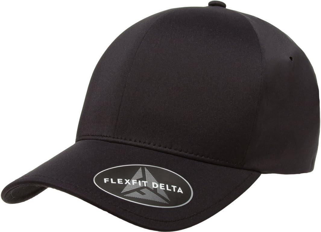 FlexFit Men's One Size Delta Seamless Cap, Maroon, Large-X-Large