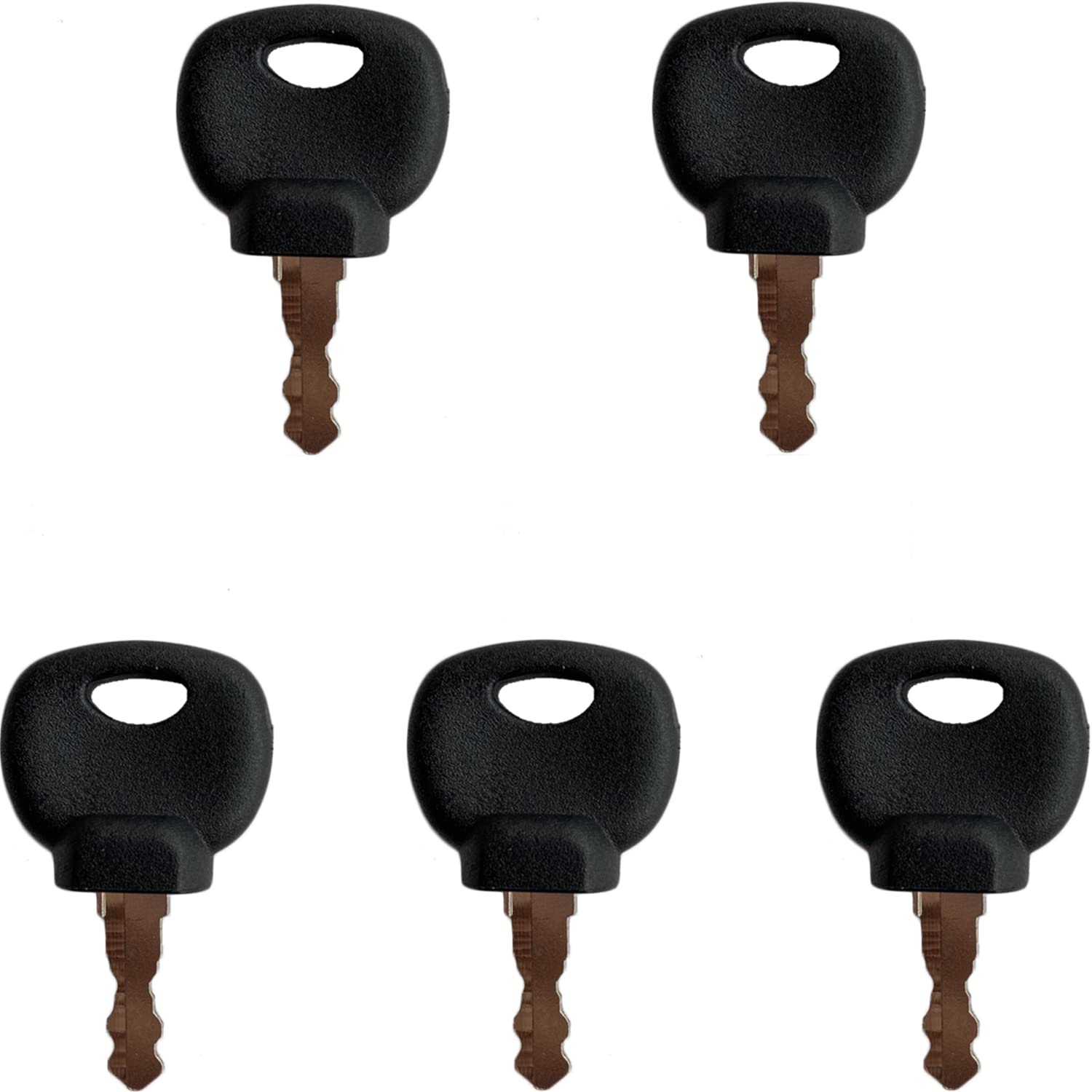 5 Ignition Keys for Manitou Telehandlers Skytrak Lift Volvo Excavator Backhoe Bobcat V Versahandler Forklifts Claas Dynapac Compactor FENDT Tractor Hamm Roller JCB JLG Wacker NEUSON Excavator