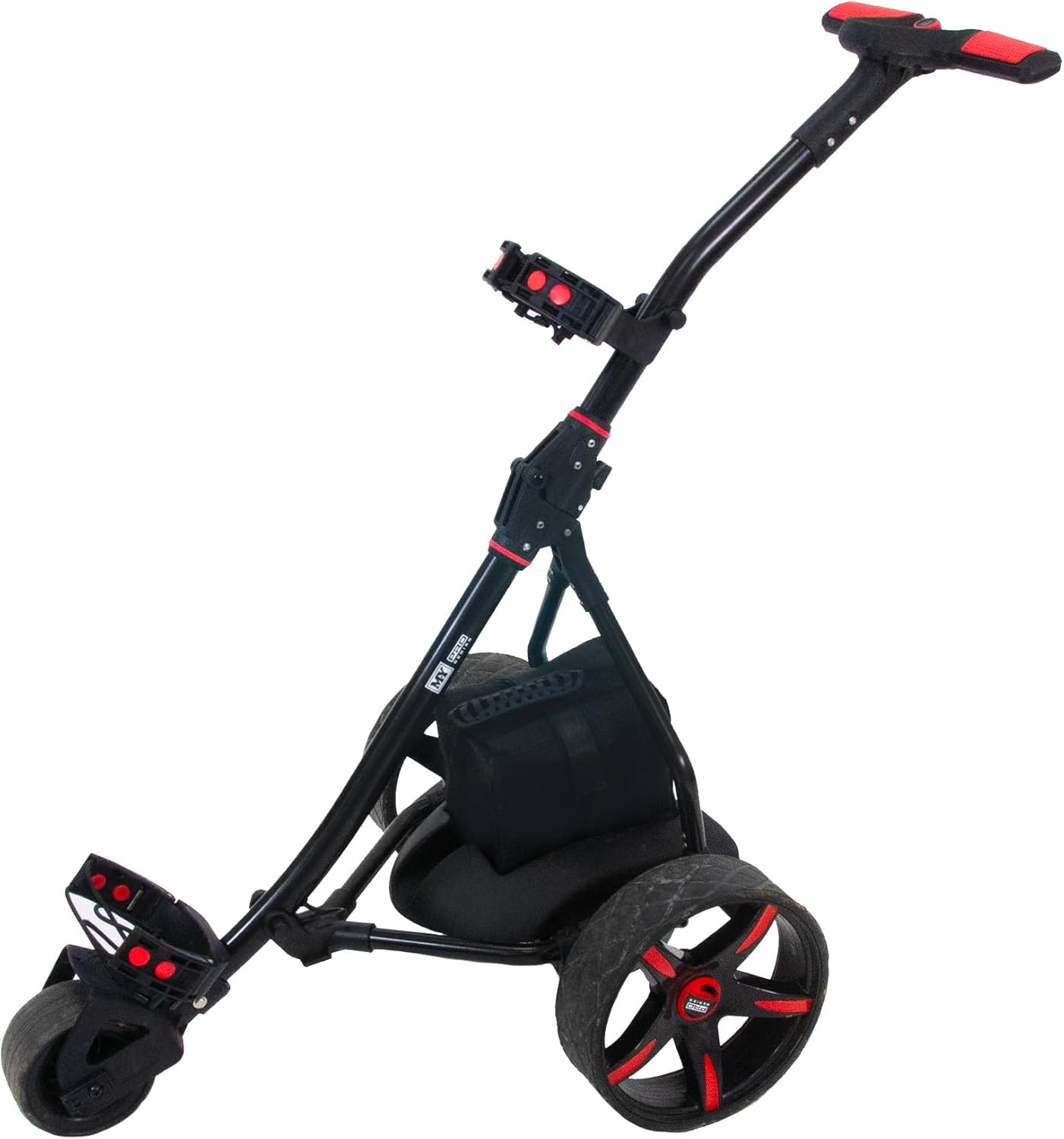 M.Y Pro Series Electric Golf Trolley | 36 Hole Battery Lithium Golf Trolley & Lead Battery18 Hole | 9 Speed Auto Distance Function | Easy To Assemble | Over £100 Free Accessories