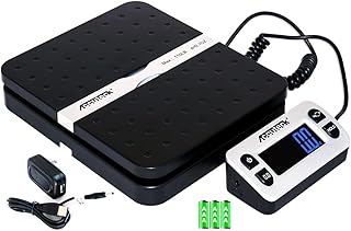 ACCUTECK ShipPro 110lbs x 0.1 oz. Digital Shipping Postal Scale, Black (W-8580-110-Black)