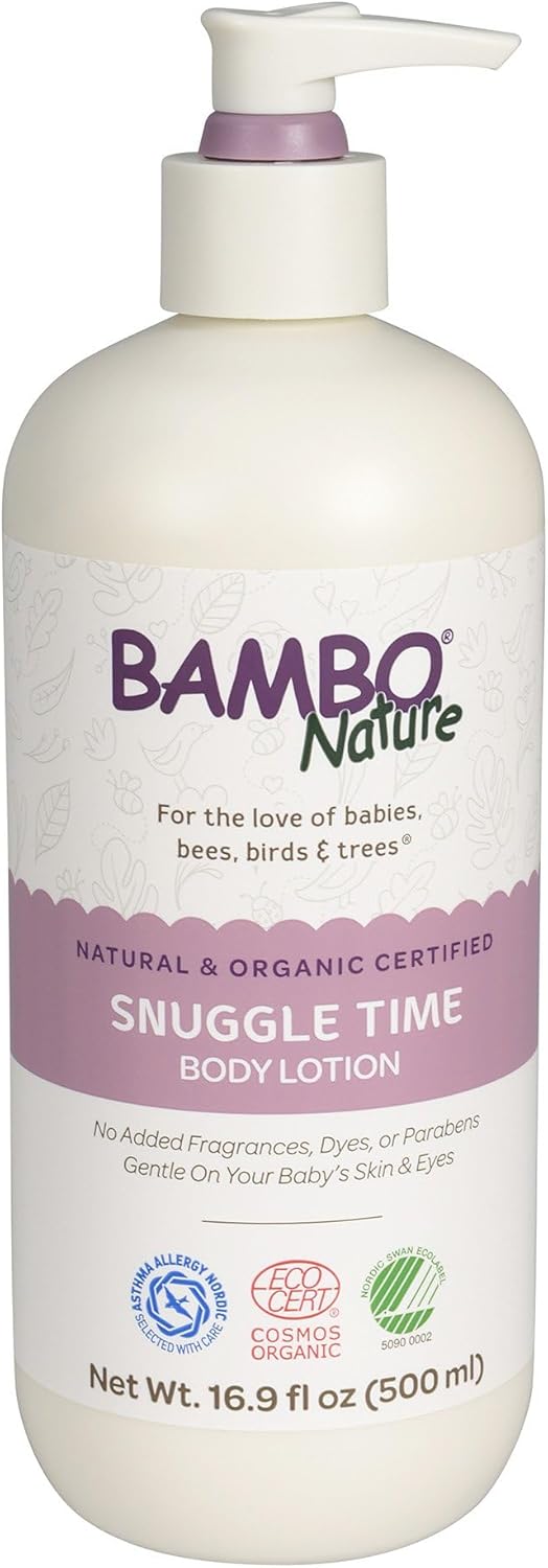Bambo Nature Snuggle Time Body Lotion, 16.9 fl oz Bottle, 1 Count
